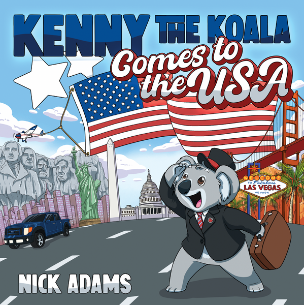 KENNY THE KOALA COMES TO THE USA - HARDCOVER